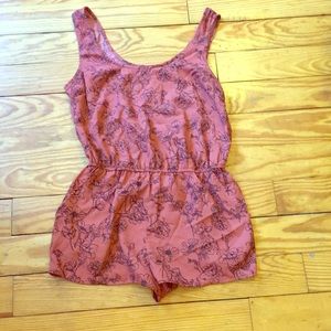 Rust colored romper